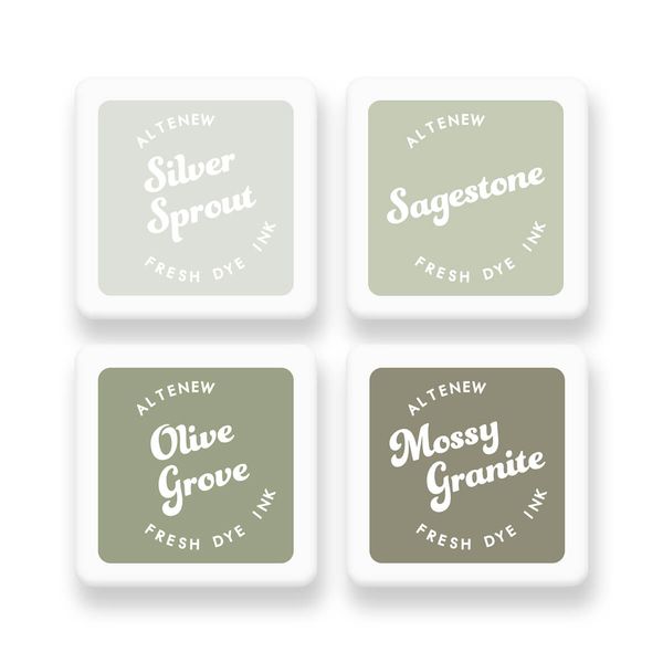 Hovedbilde Altenew Sage Garden Fresh Dye Ink Mini Cube Set