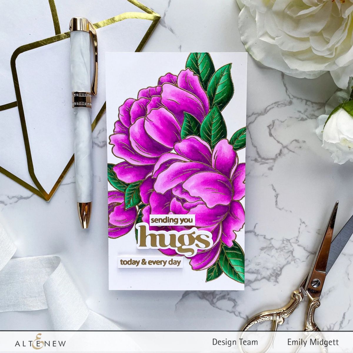Altenew Versatile Greetings Hot Foil Plate Set