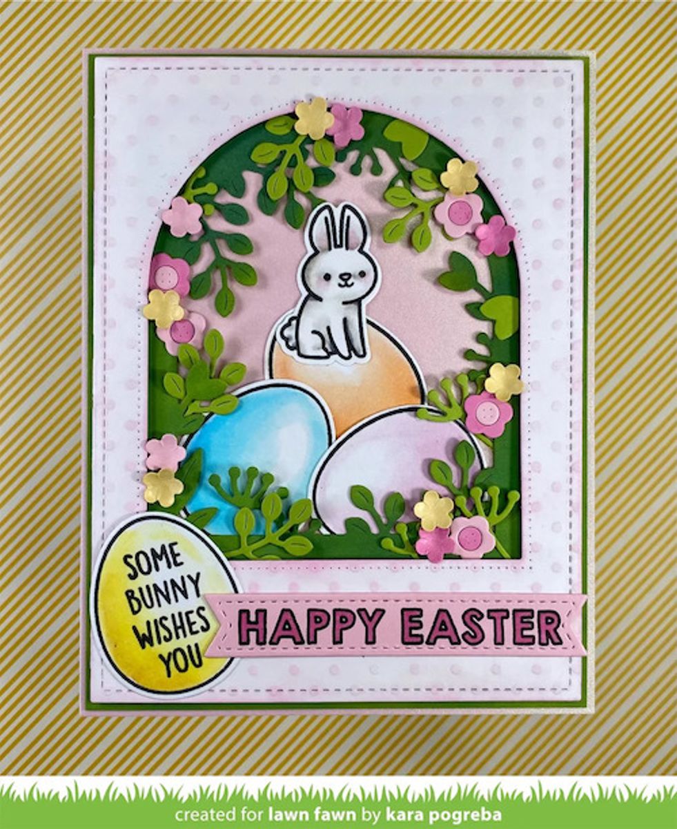 Lawn Fawn Eggstraordinary Easter Add-On Stamp Set