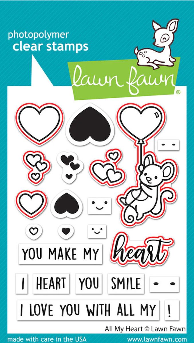 Lawn Fawn All My Heart Dies
