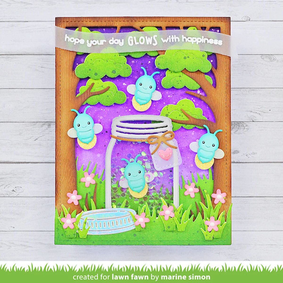 Lawn Fawn Build-A-Drink Mason Jar Add-On Dies