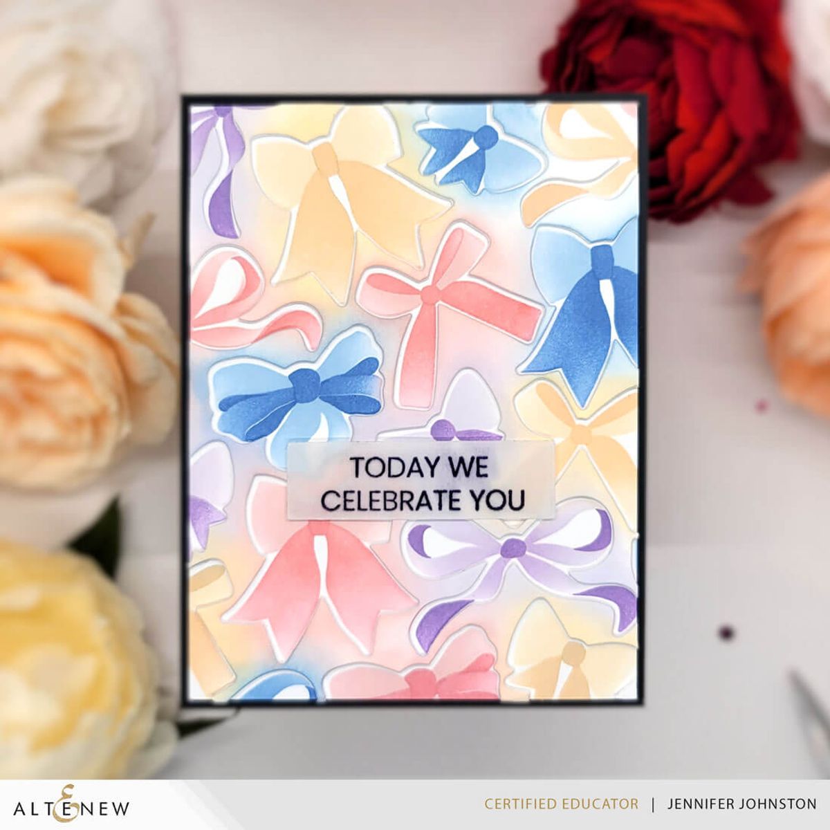 Altenew Elegant Bows 3D Embossing Folder Bundle