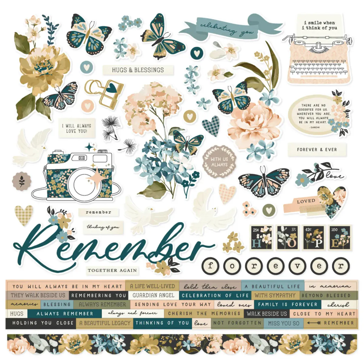Simple Stories Remember 12x12 Collection Kit