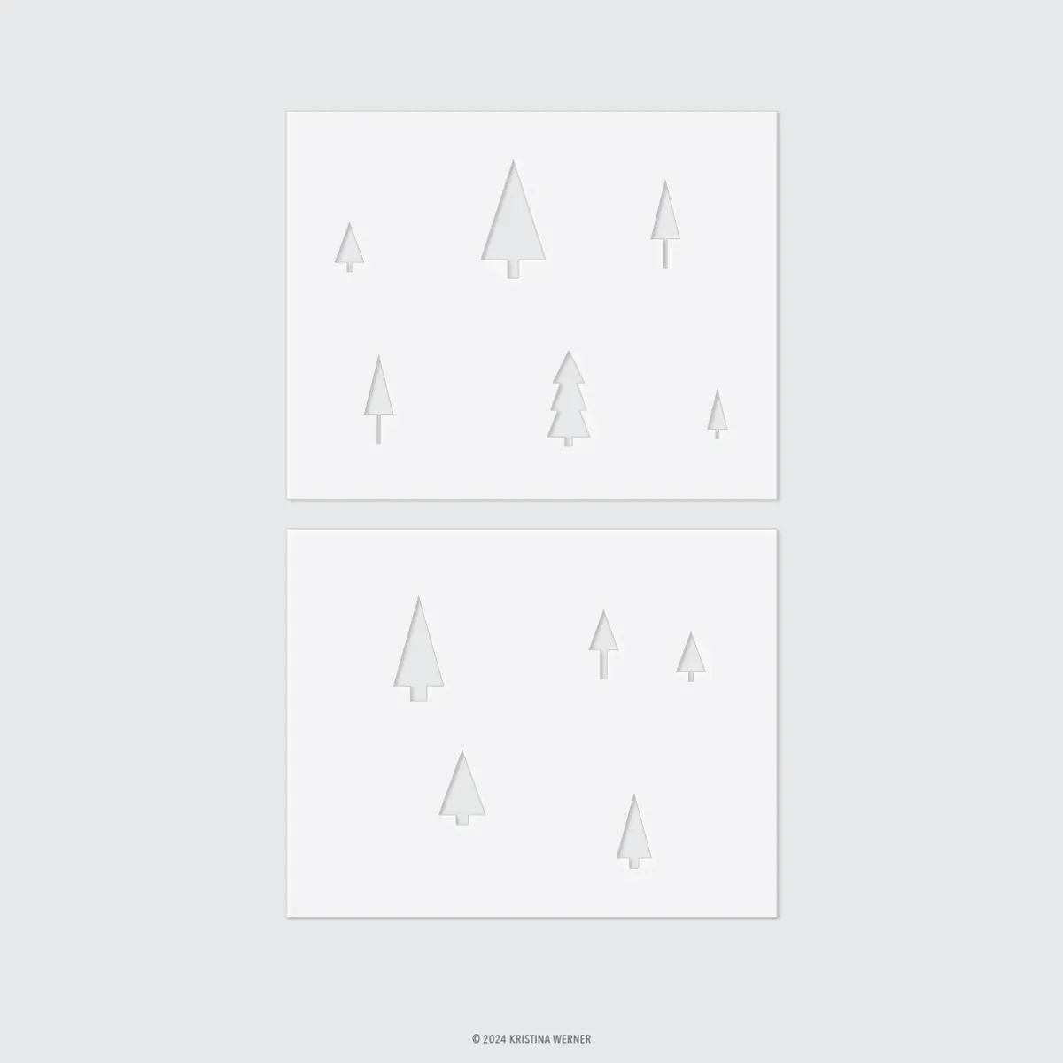 Kristina Werner Merry Trees Bundle