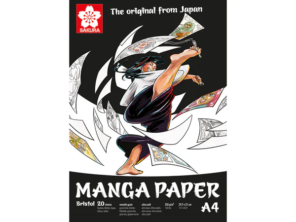 Hovedbilde Sakura Manga Paper Bristol A4