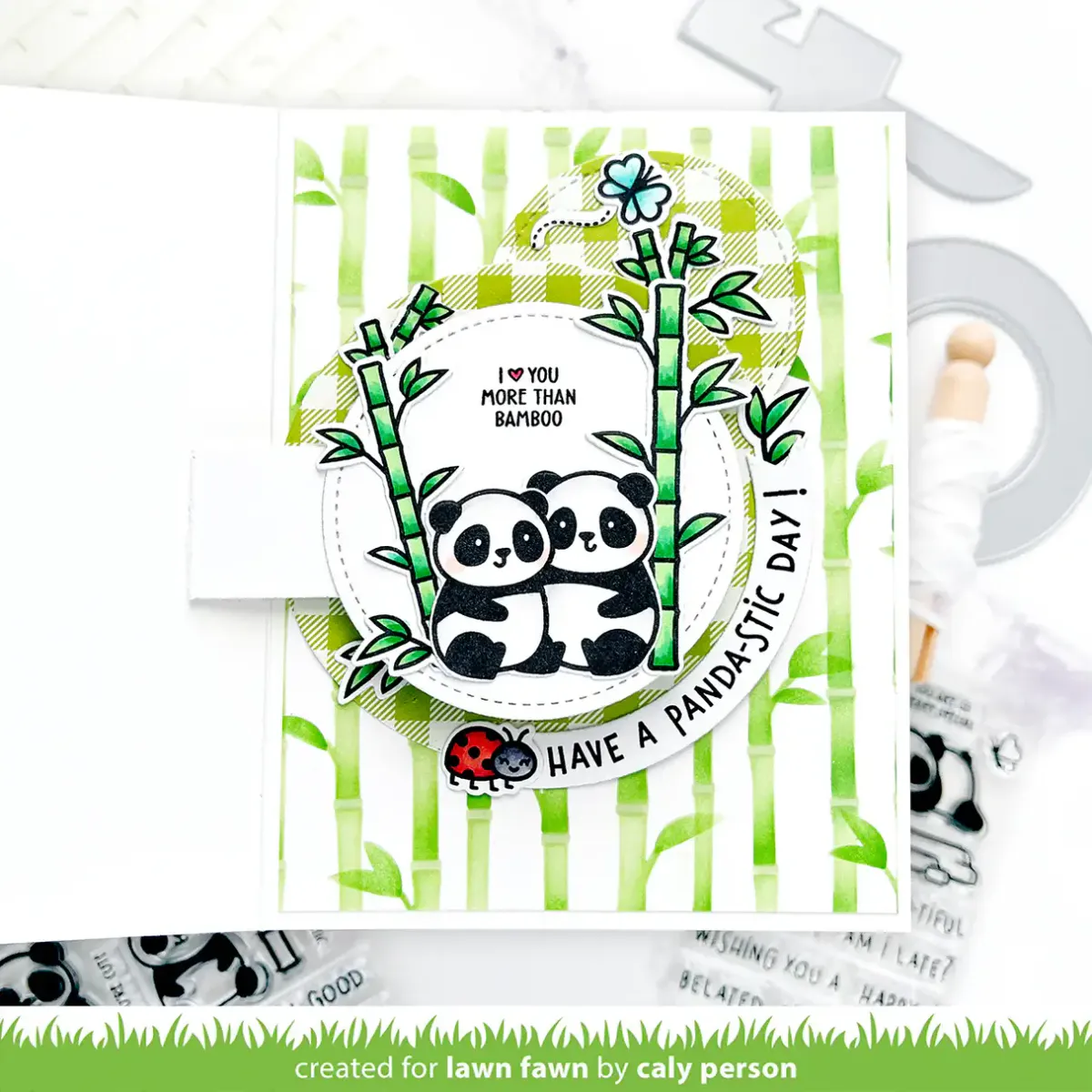Lawn Fawn Bamboo Stencils