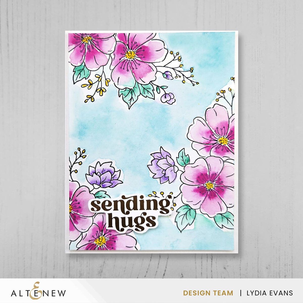 Altenew Stamp & Paint: Charming Clusters