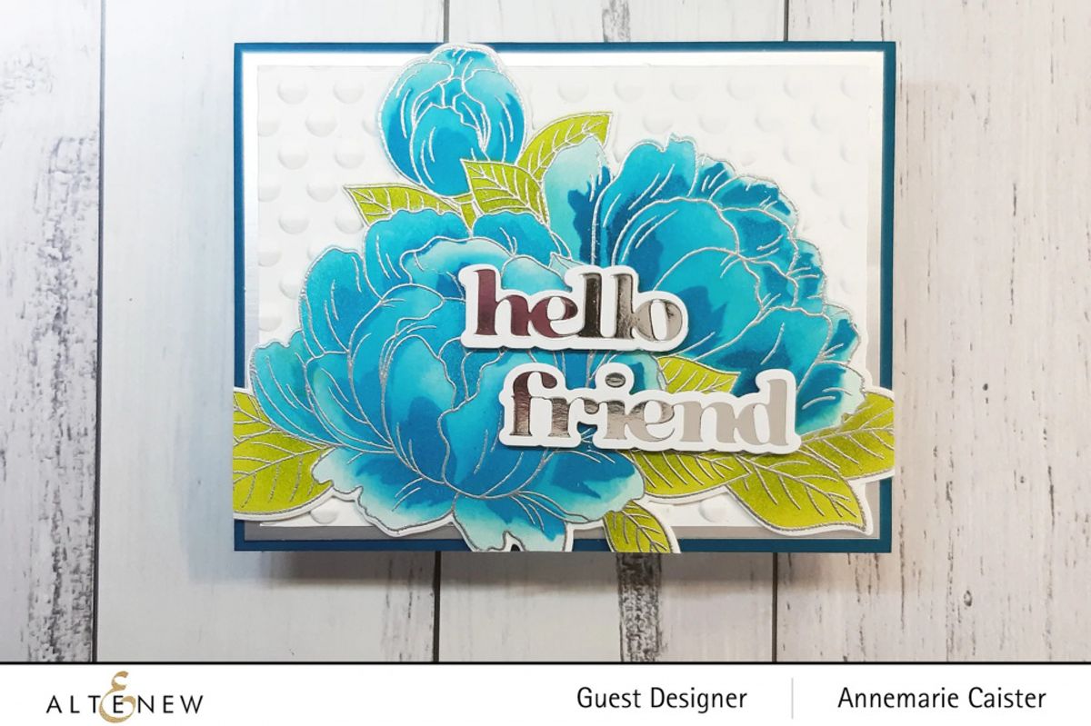 Altenew Versatile Greetings Hot Foil Plate Set
