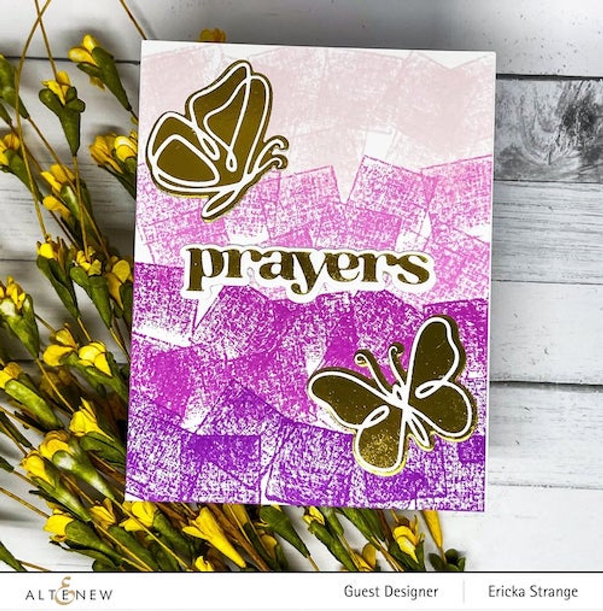 Altenew Versatile Greetings 2 Hot Foil Plate Set