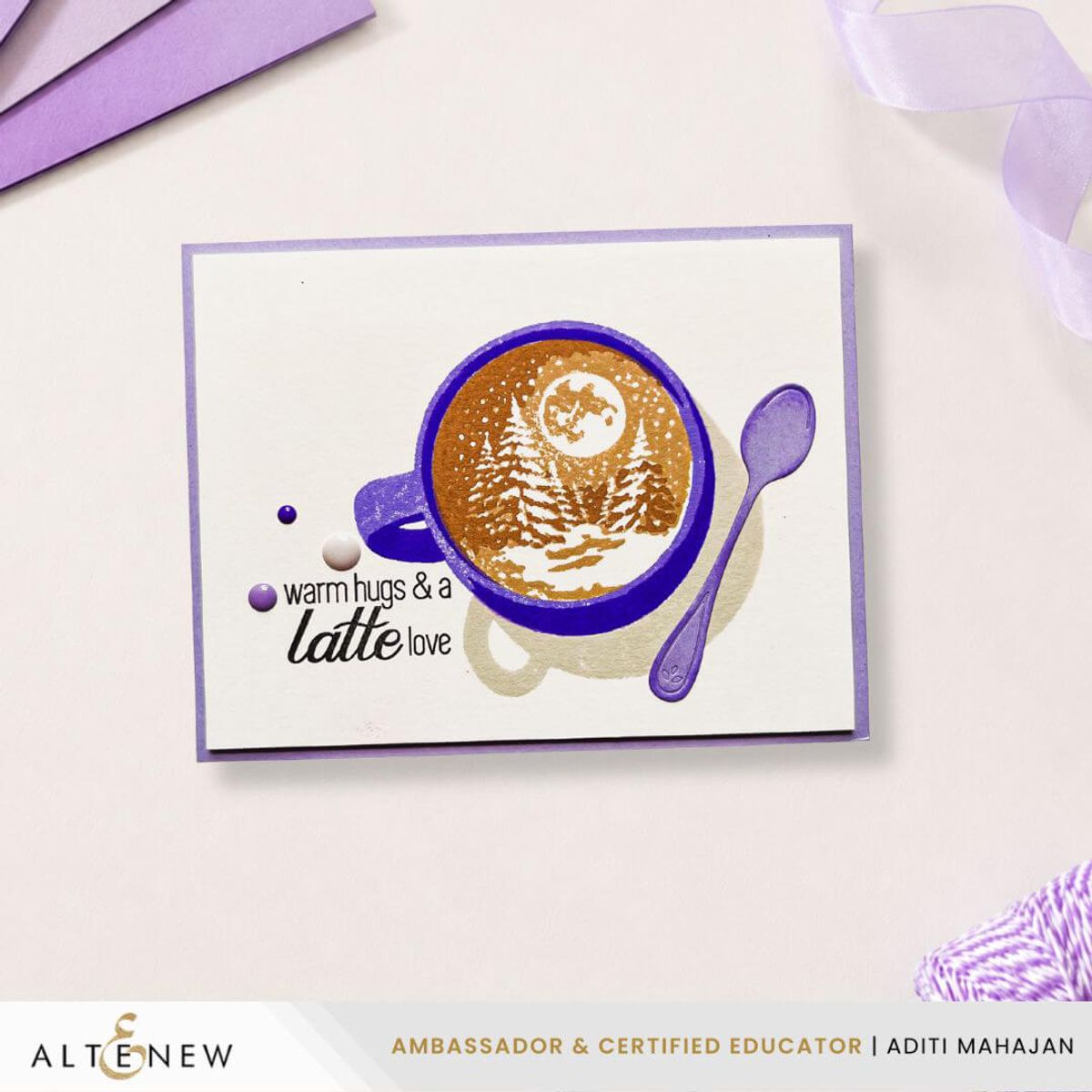 Scenes in a Sip Stamp & Die Set