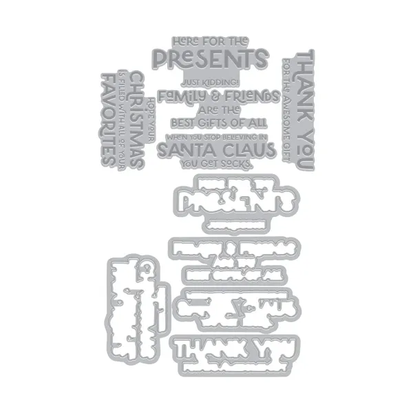 Hovedbilde Hero Arts Best Gift Ever Letterpress + Foil & Cut