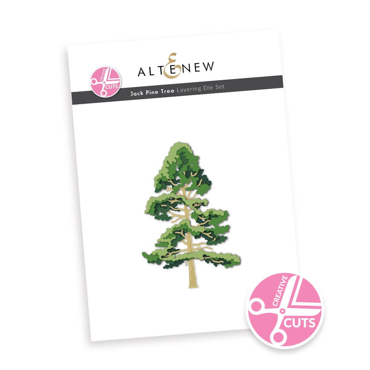 Creative Cuts: Jack Pine Tree Layering Die Set