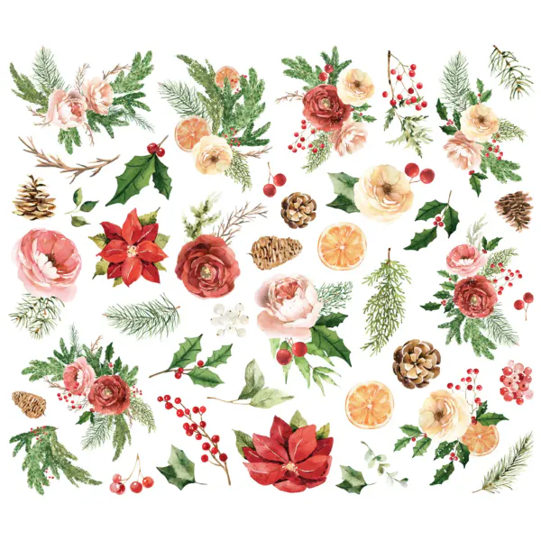 Hovedbilde Simple Vintage Evergreen Memories Floral Bits