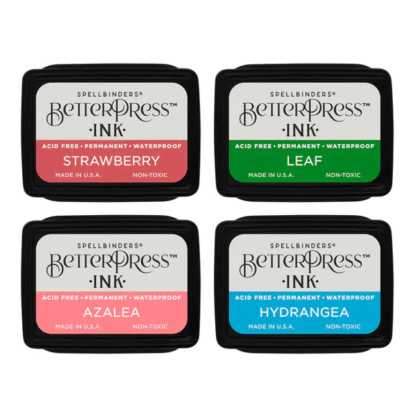 Hovedbilde Spellbinders BetterPress Ink - Flower Garden