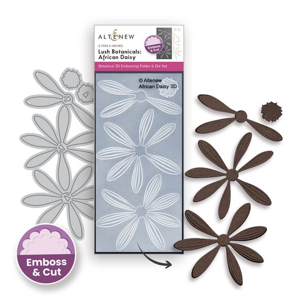 Hovedbilde Lush Botanicals: African Daisy 3D Embossing ...