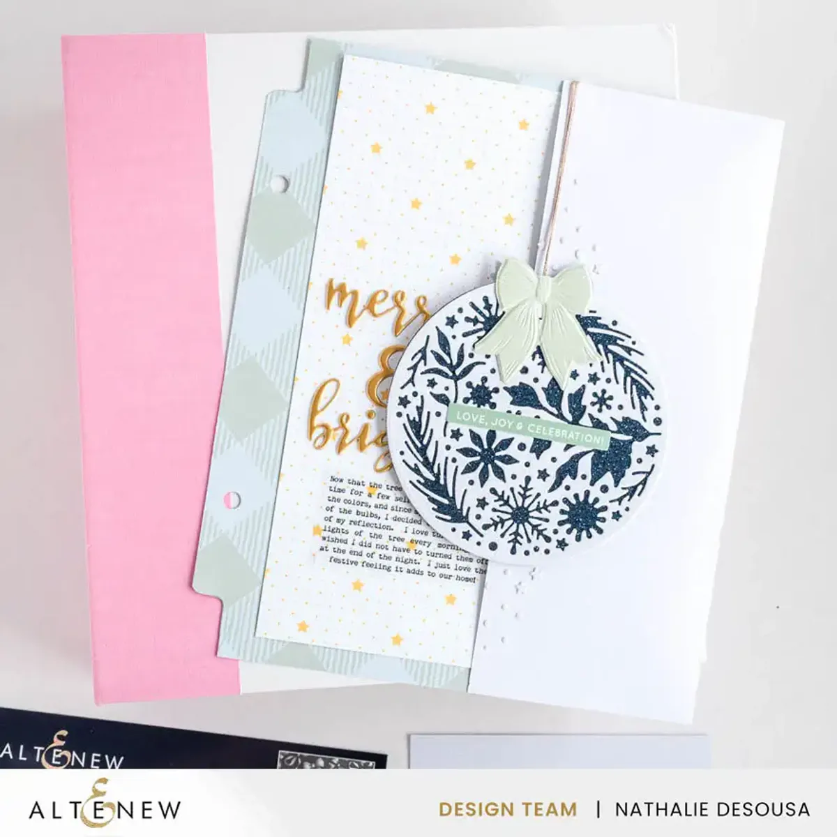 Altenew Glitter Cardstock Set - Sapphire
