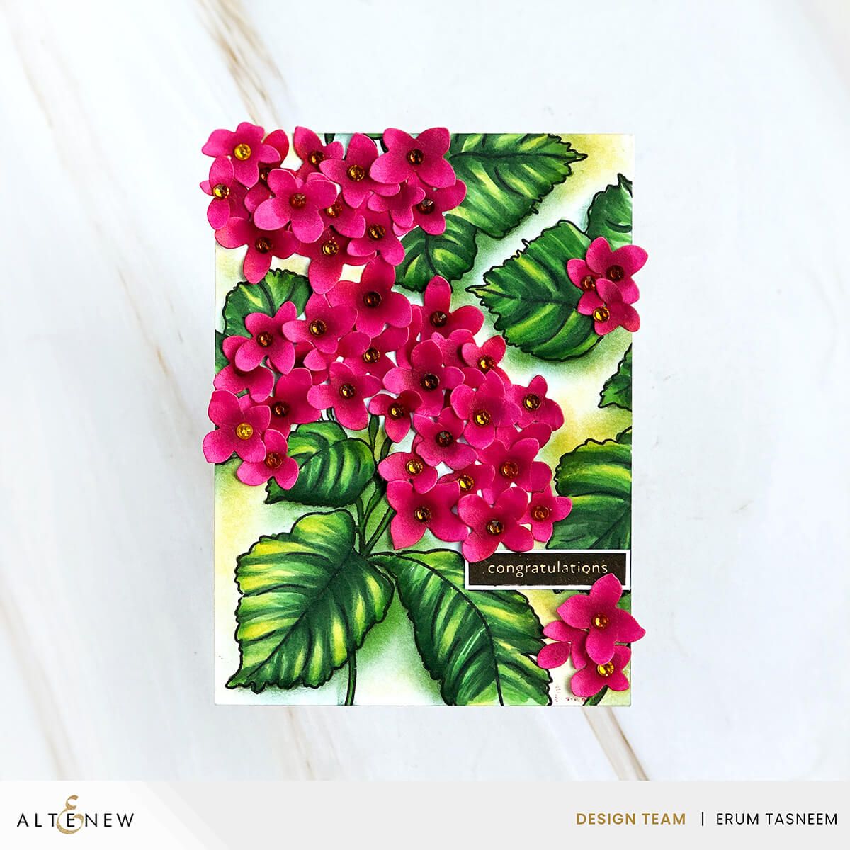 Altenew Pop-It-Up: Blooming Hydrangea