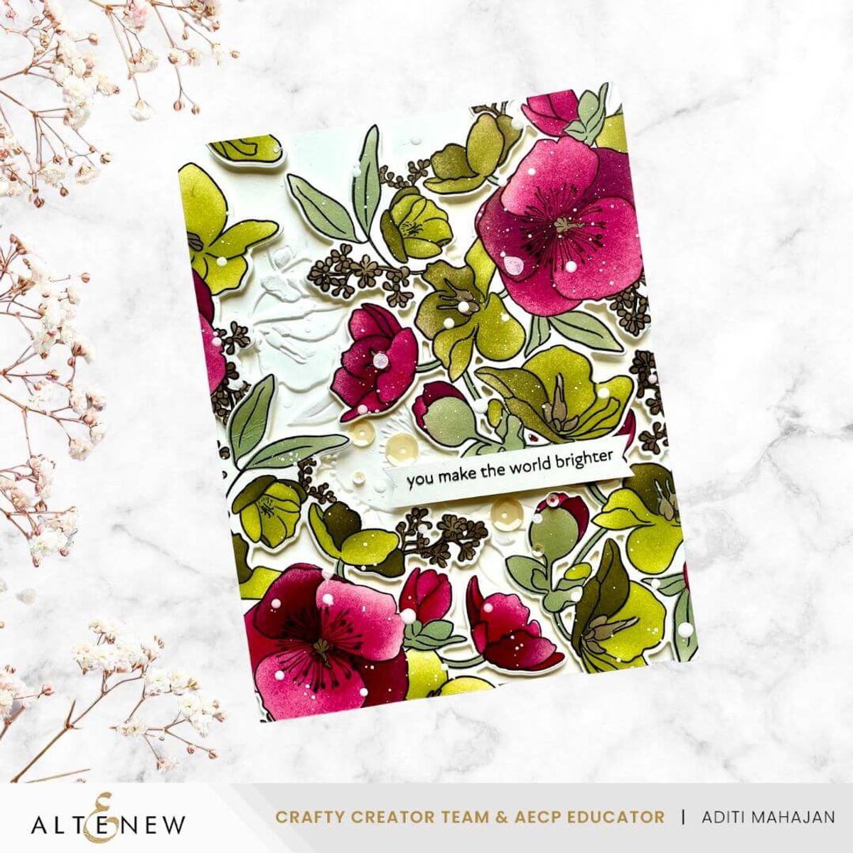 Altenew Build-A-Garden: Hellebore Haven