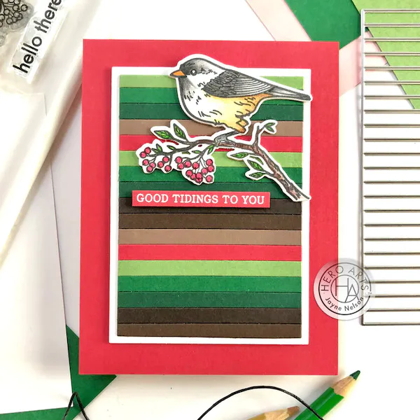 Hovedbilde Hero Arts Sentiment Strips Fancy Die
