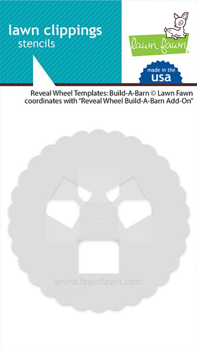 Lawn Fawn Reveal Wheel Templates: Build-A-Barn