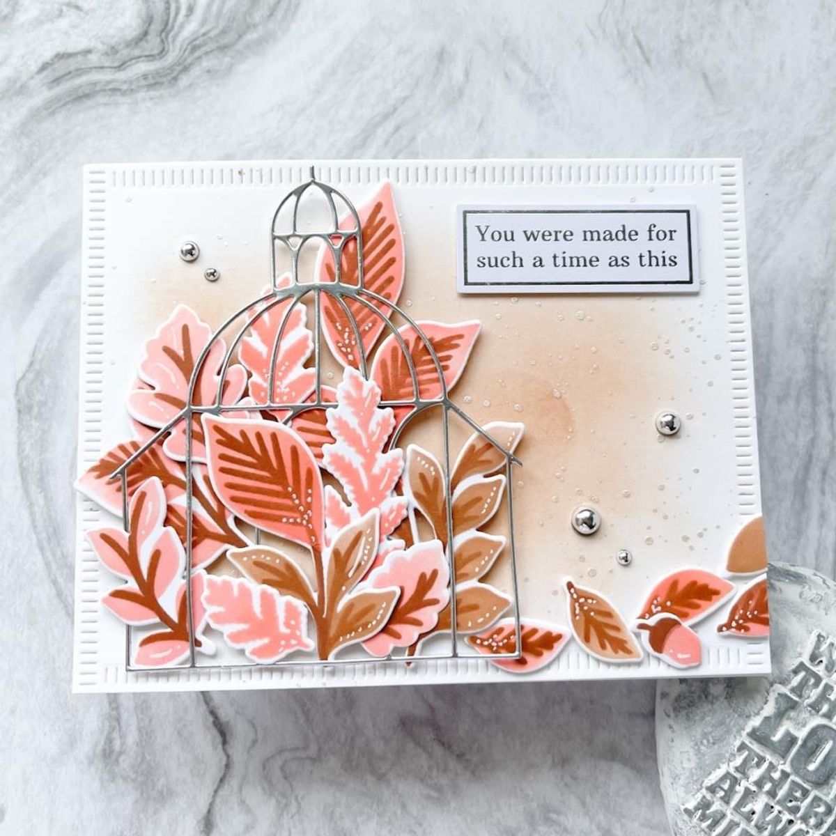 Pinkfresh Studio Fall Foliage layering stencils & die
