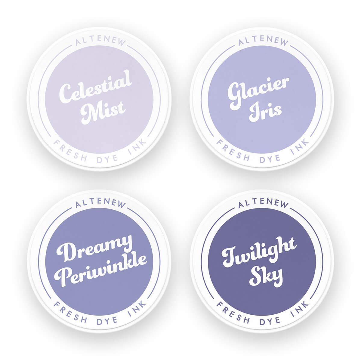 Altenew Moonlit Twilight Fresh Dye Ink Mini Cube Set