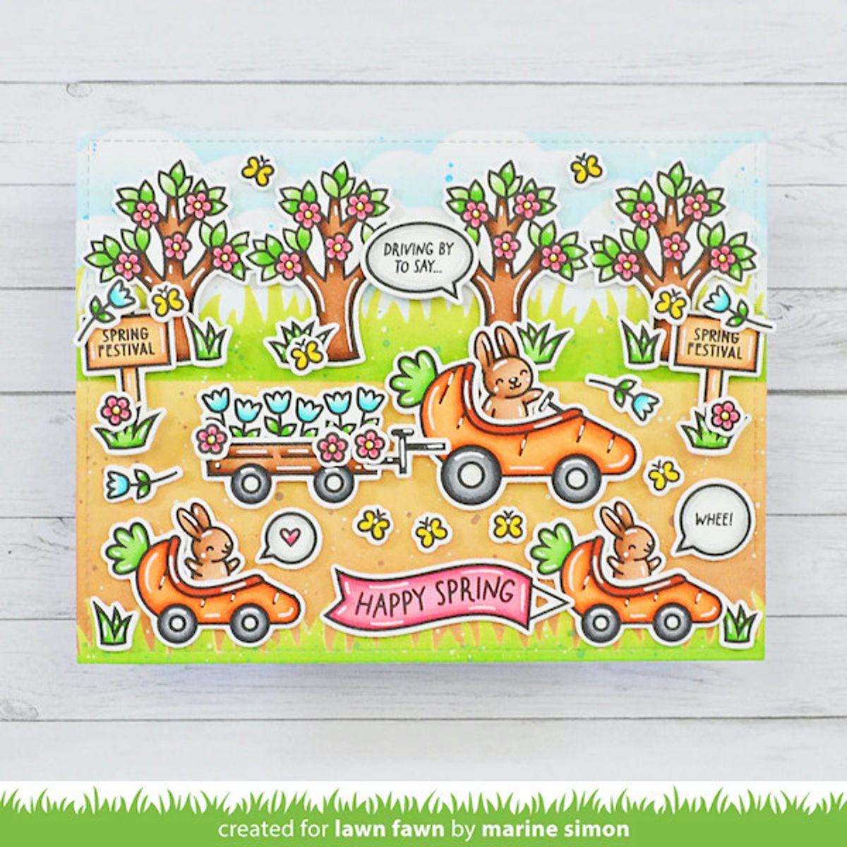 Lawn Fawn Carrot 'bout You Stamp Set