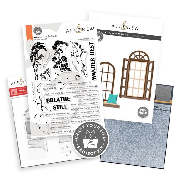 Hovedbilde Craft Your Life Project Kit: Windows to Stillness