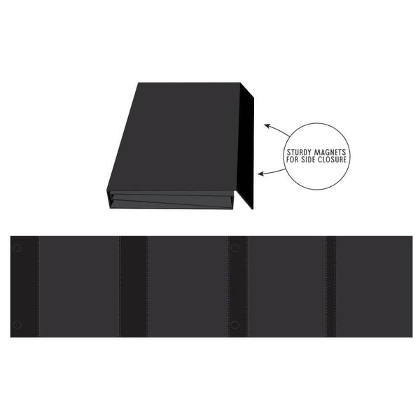 Hovedbilde 49 and Market Quadruple Flip Album Base - Black