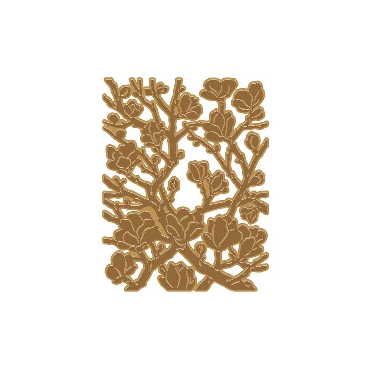 Hero Arts Magnolia Branches Hot Foil Plate