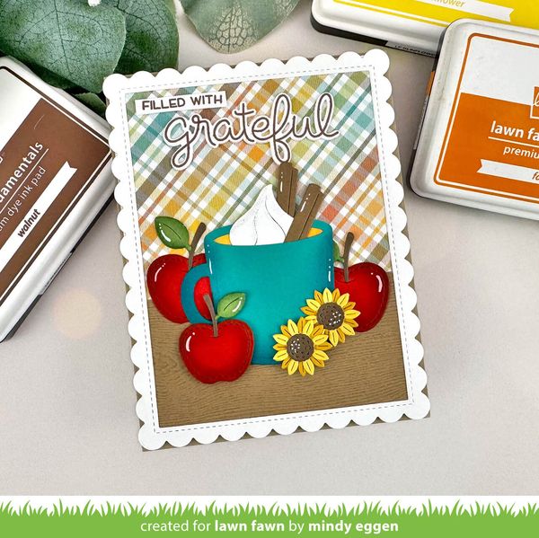Hovedbilde Lawn Fawn Build-A-Drink Mug Add-On Dies