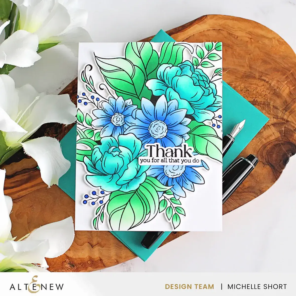 Altenew Craft Your Life: Blossoms of Encouragement