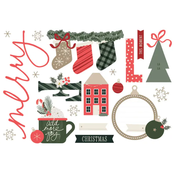 Hovedbilde Mistletoe & Holly Simple Pages Pieces