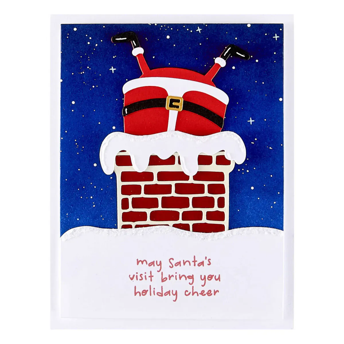Spellbinders Chimney Caper Stamp & Die Set