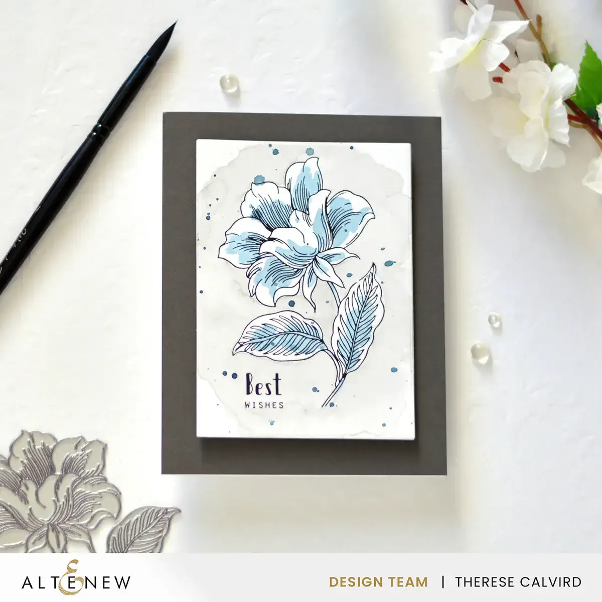 Altenew Dainty Flower Garden Press Plates