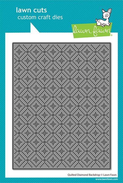 Hovedbilde Lawn Fawn Quilted Diamond Backdrop Die