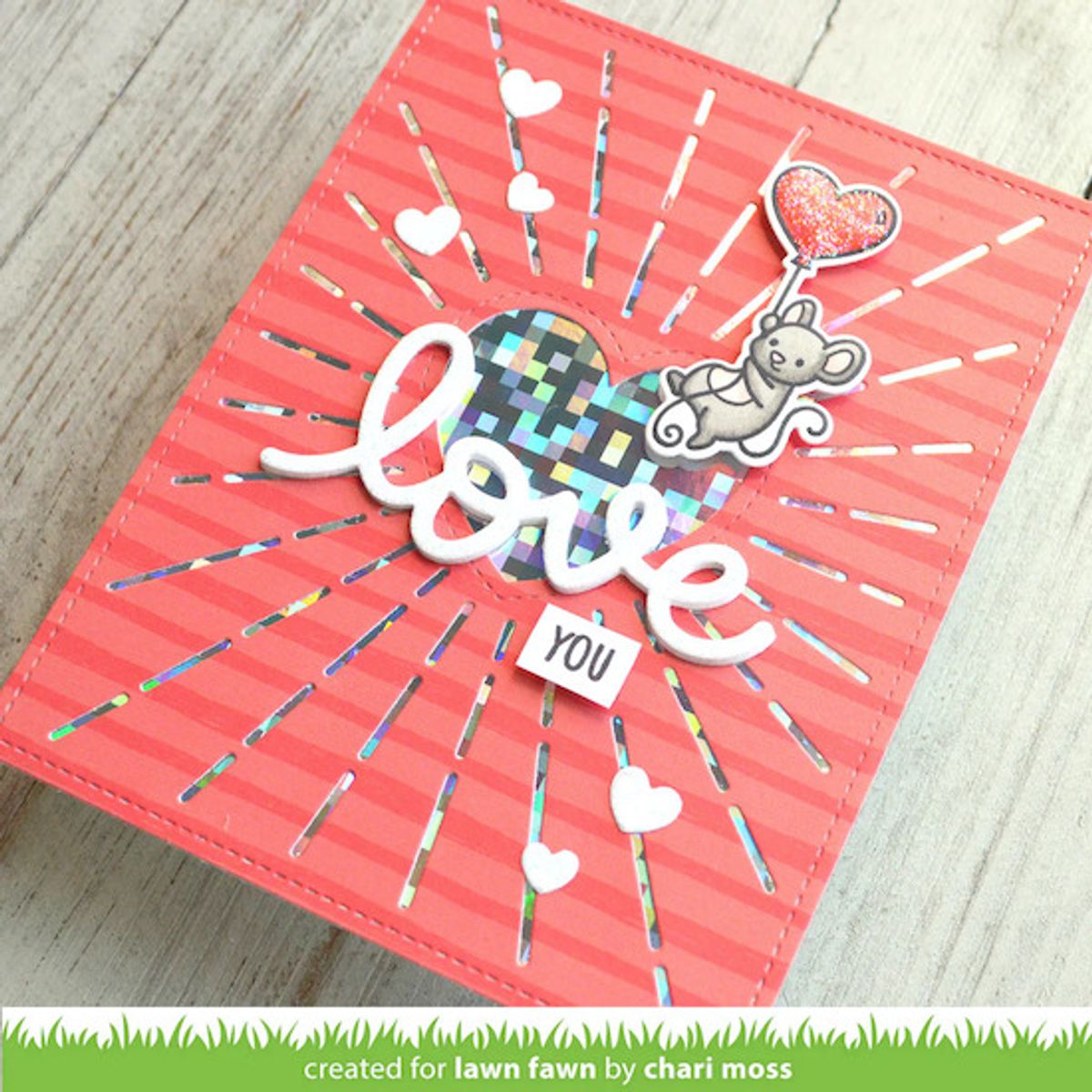 Lawn Fawn All My Heart Stamp Set