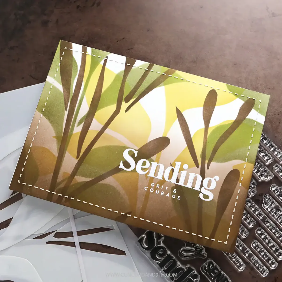 Kristina Werner Botanic Shade Stencil Pack