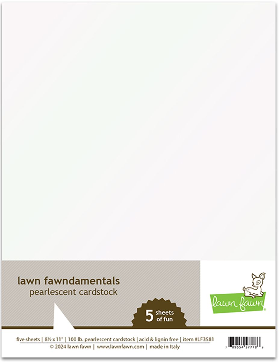 Lawn Fawn Cardstock - Pearlescent