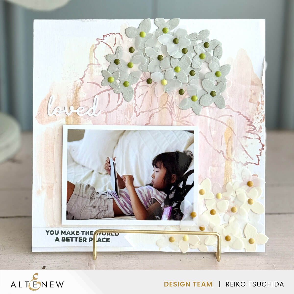 Altenew Pop-It-Up: Blooming Hydrangea
