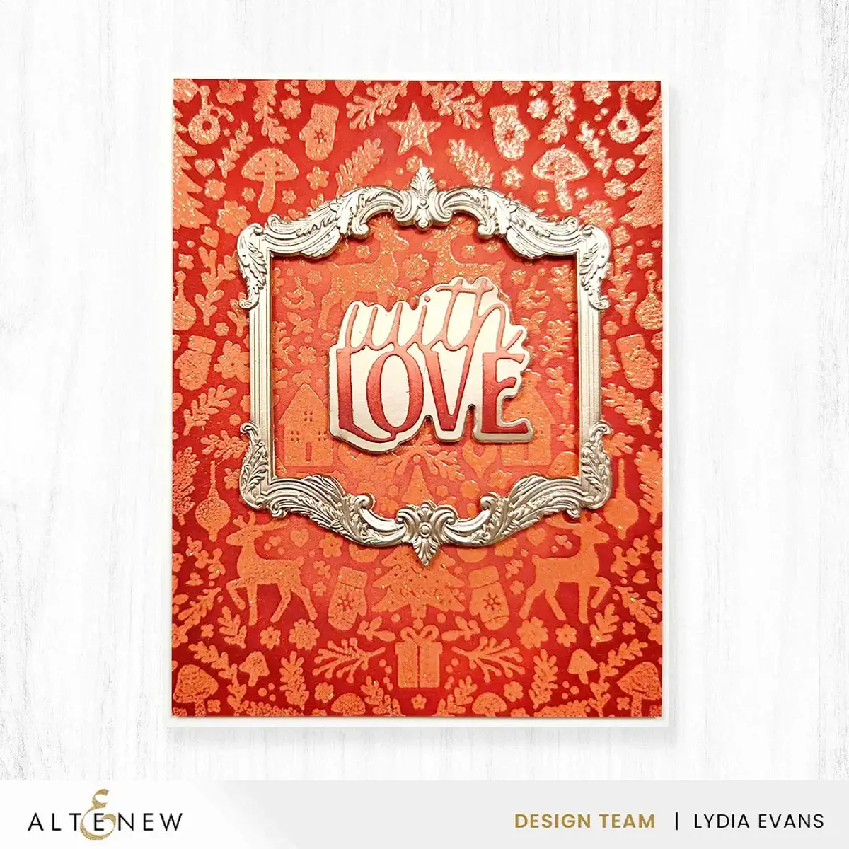 Decorative Frames 3D Embossing Folder & Die Set