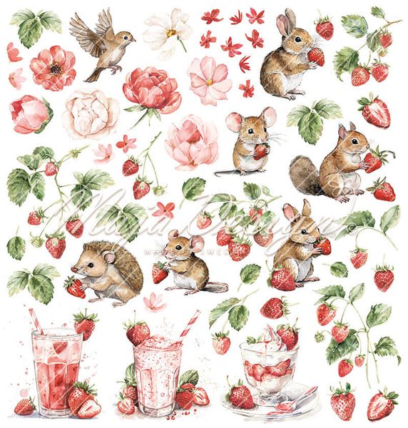 Hovedbilde Maja Design Strawberry Thief 12'' x 12'' ...