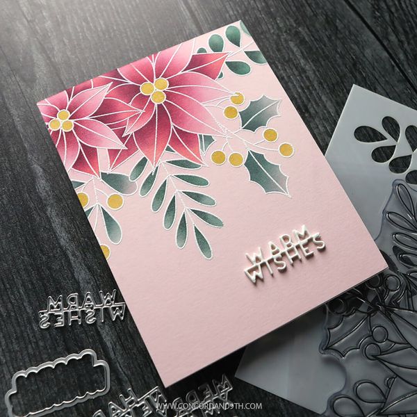 Hovedbilde Kristina Werner Winter Greenery Background Dies