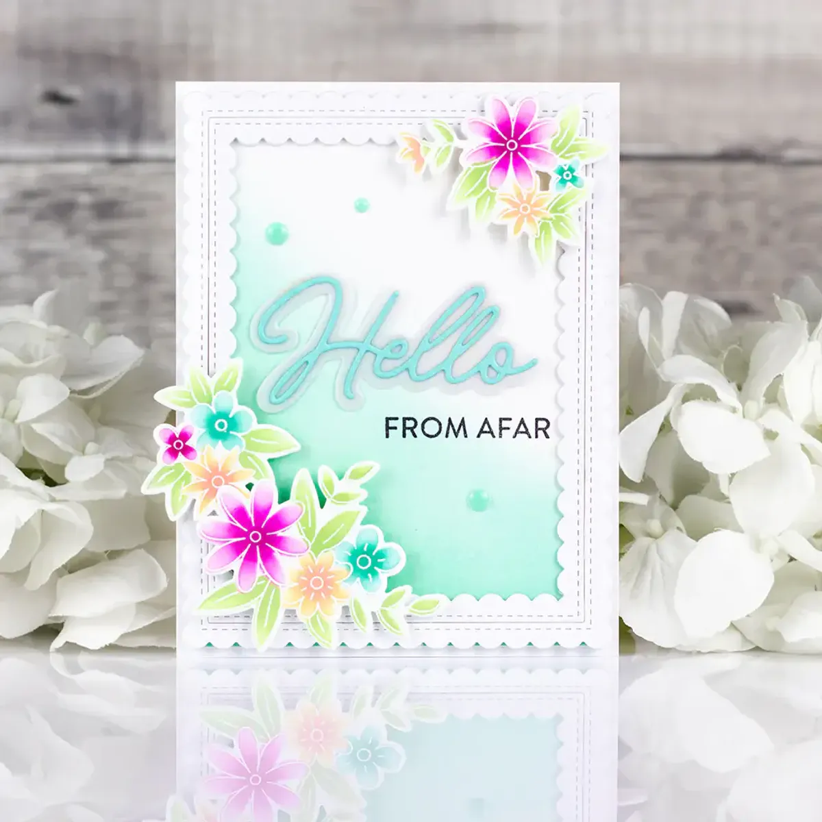 Pinkfresh Studio Cheerful Blossoms bundle
