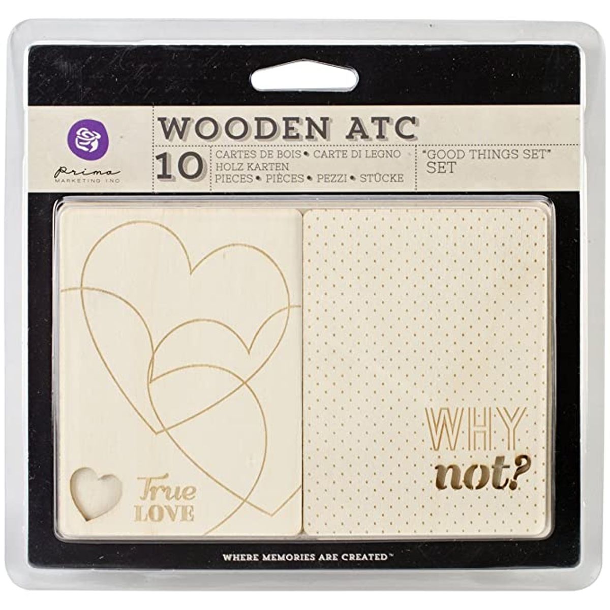 Prima Marketing Wooden ATC - Good Things Set