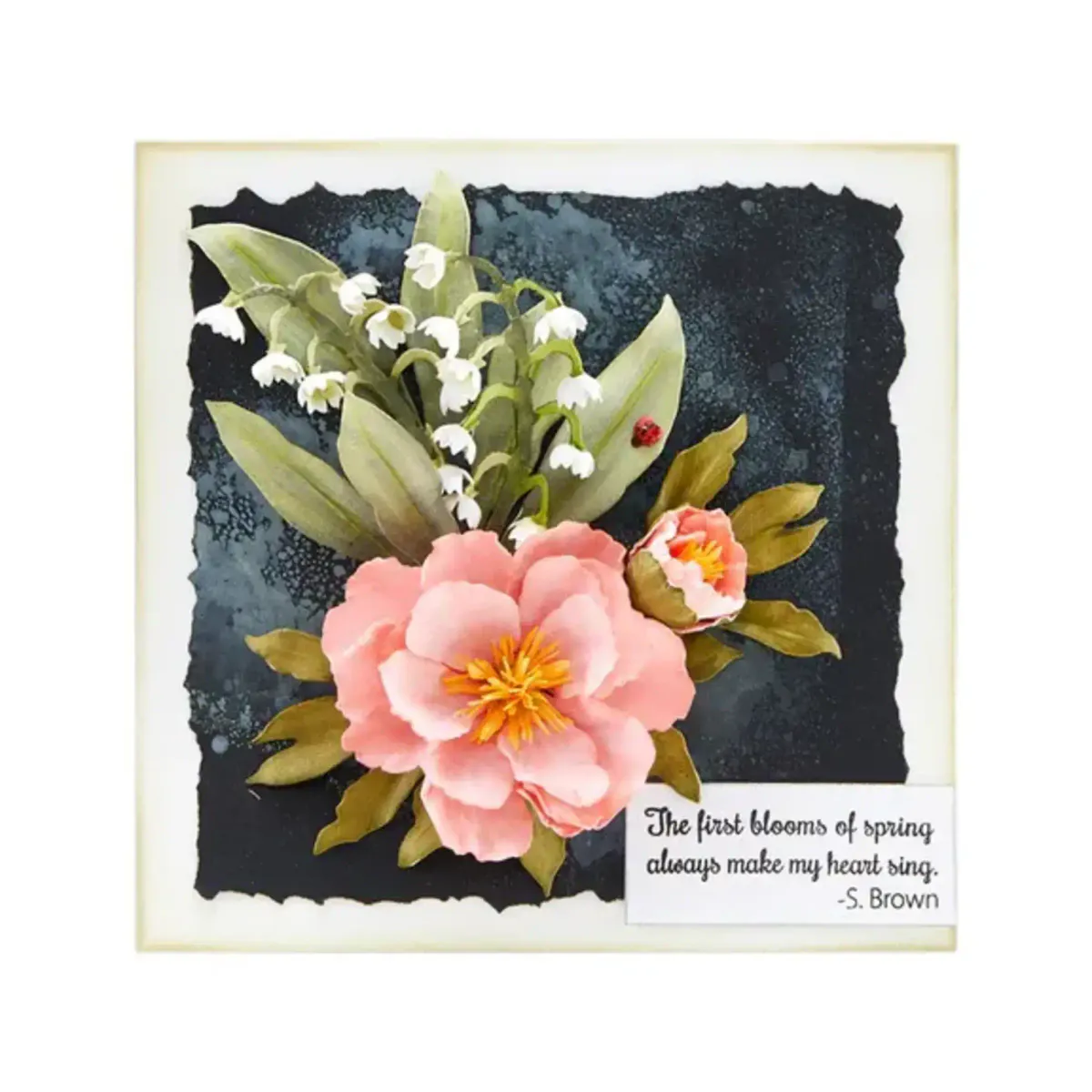 Spellbinders Double & Single Peonies Dies