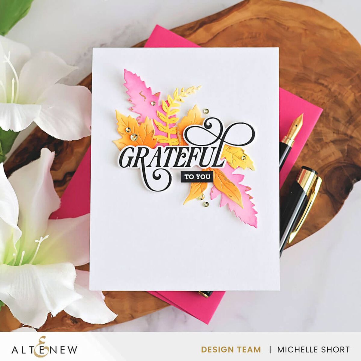 Altenew Creative Labels Stamp & Die Set